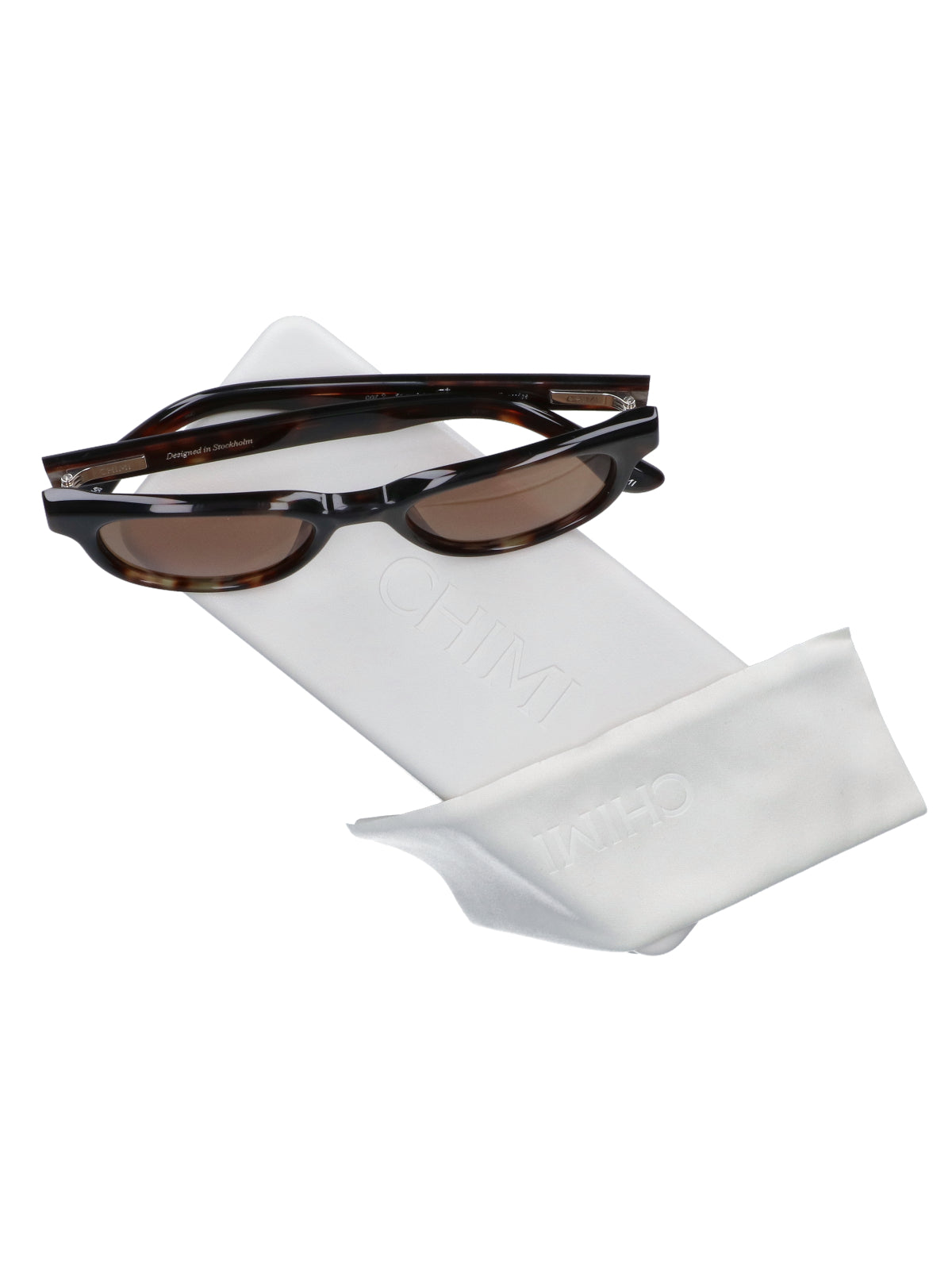 Chimi CHIMI140 Acetate Sunglasses — Brown, view 3