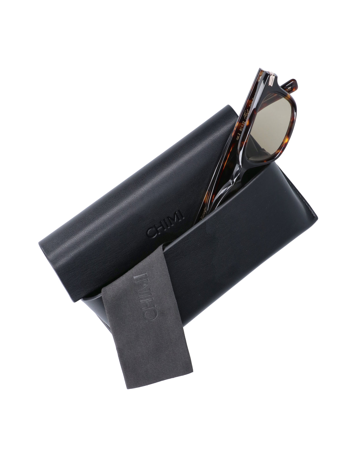 Chimi CHIMI142 Tortoiseshell Acetate Sunglasses — Brown, view 3