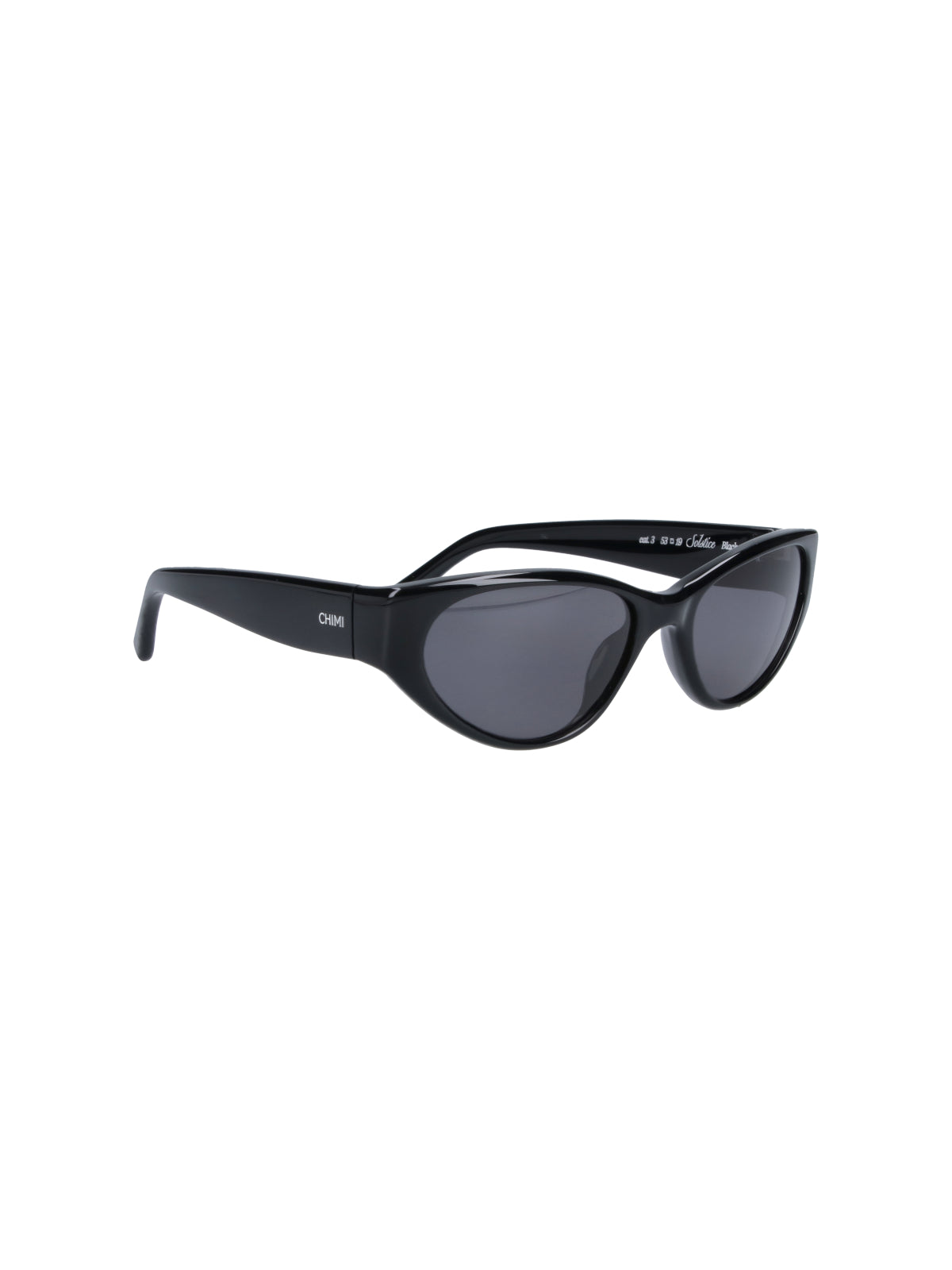 Chimi CHIMI147 Acetate Cat-Eye Sunglasses — Black, view 2