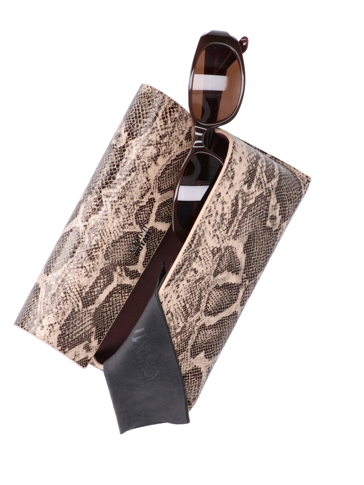 Chimi CHIMI184 Brown Acetate Sunglasses — Brown, view 3