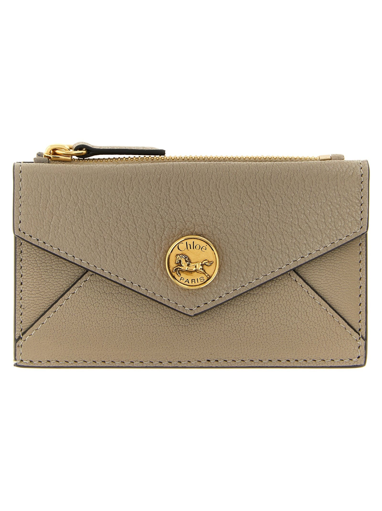 Chloé Envelope Card Case — Beige by Chloé
