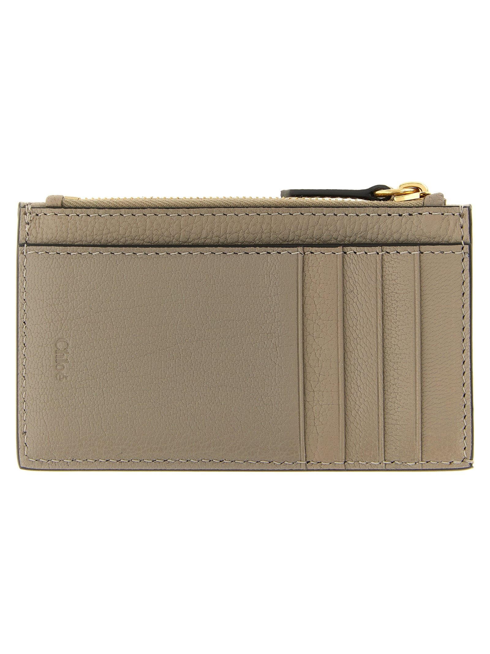 Chloé Envelope Card Case — Beige, view 2