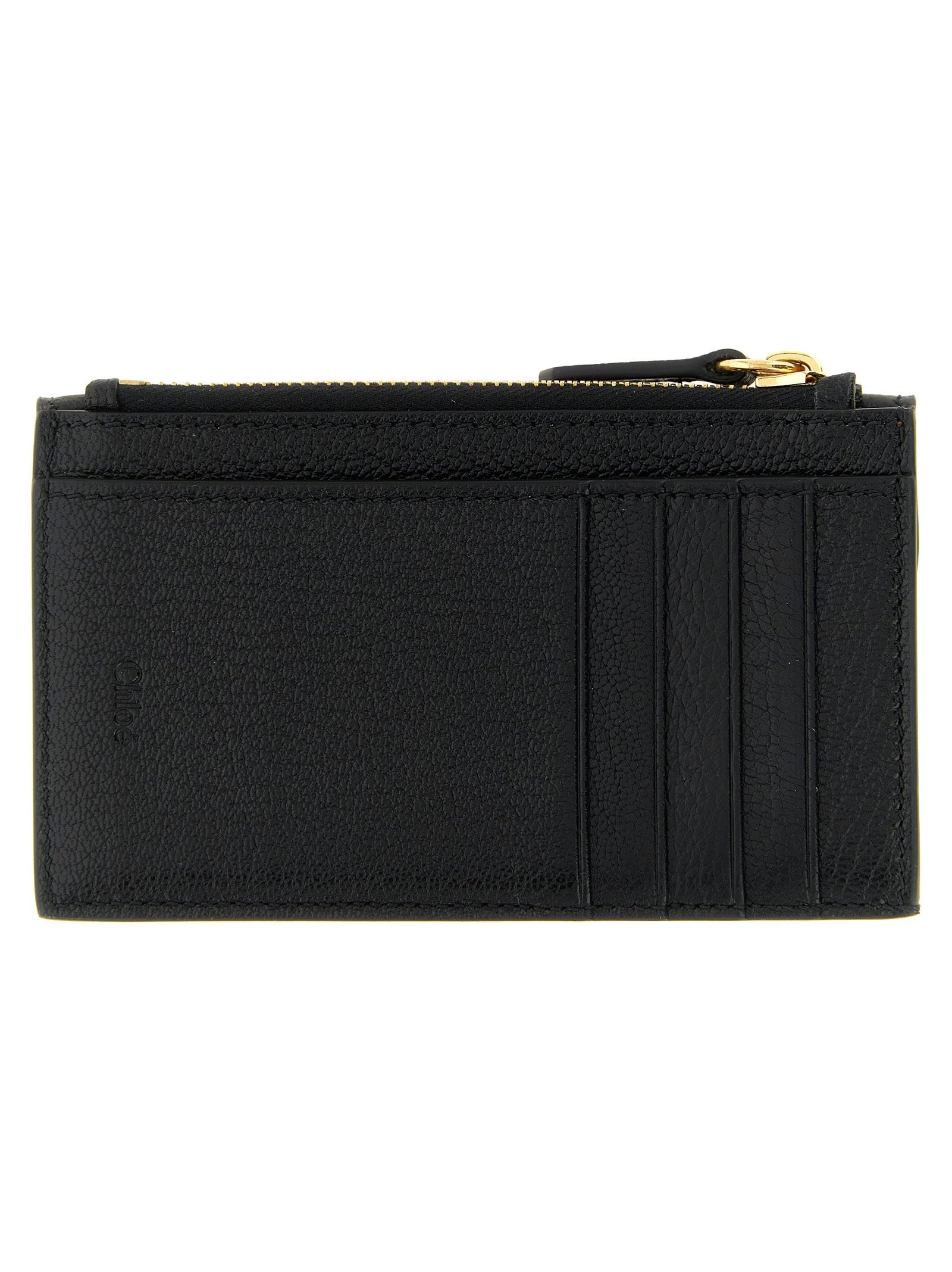 Chloé Envelope Card Case — Black, view 2