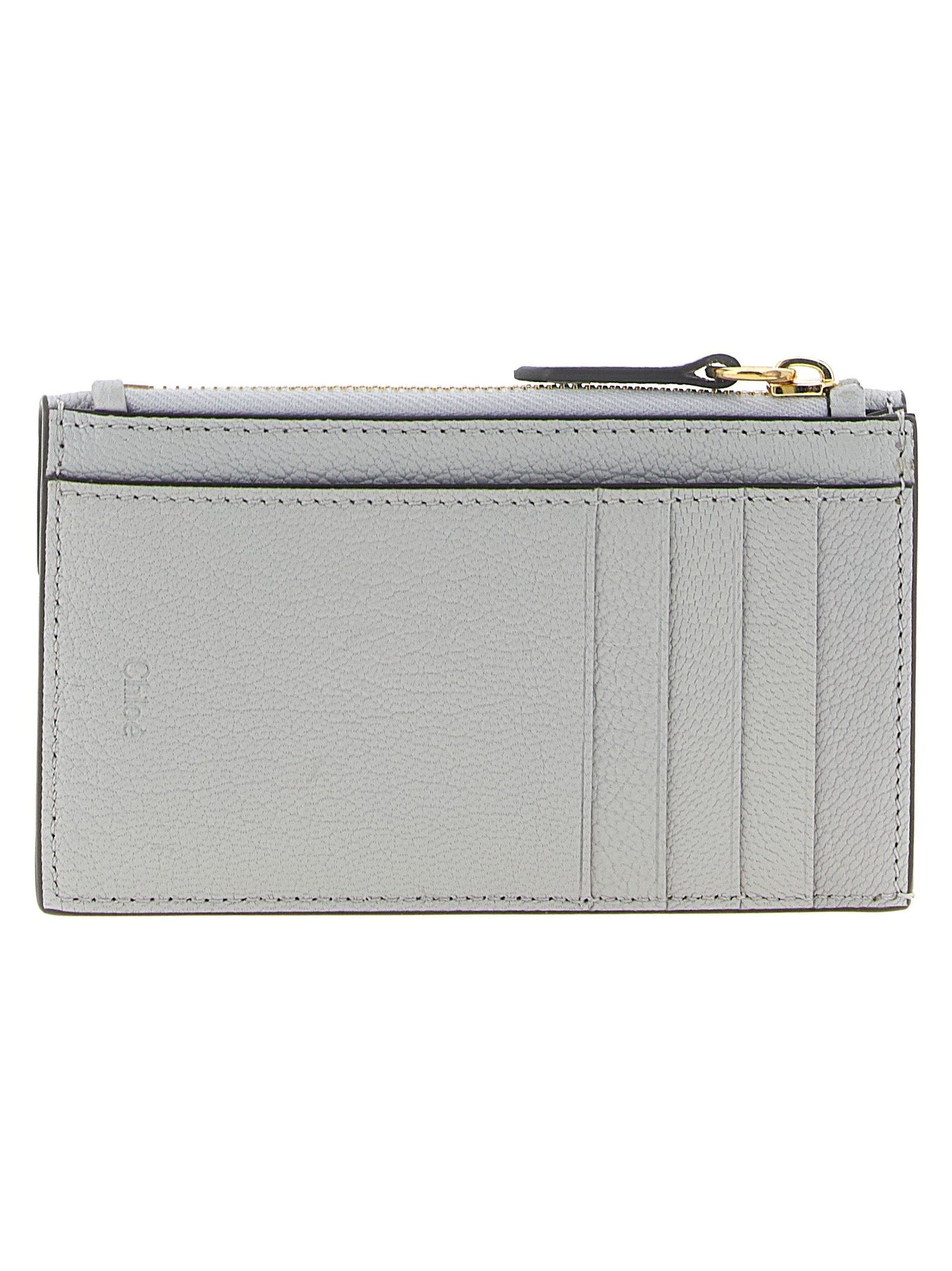 Chloé Envelope Card Case — Blue, view 2