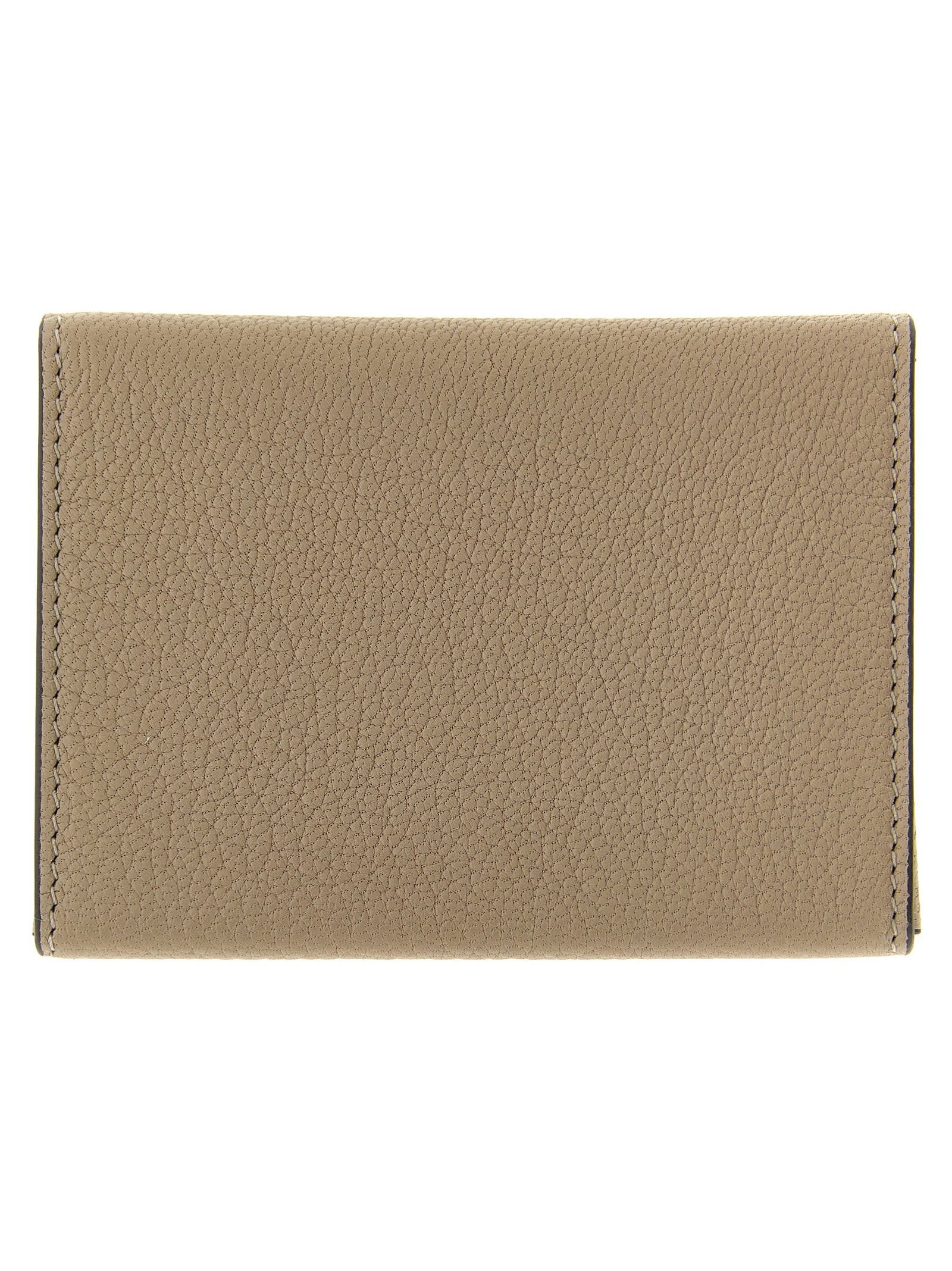Chloé Paris Card Case — Taupe, view 2