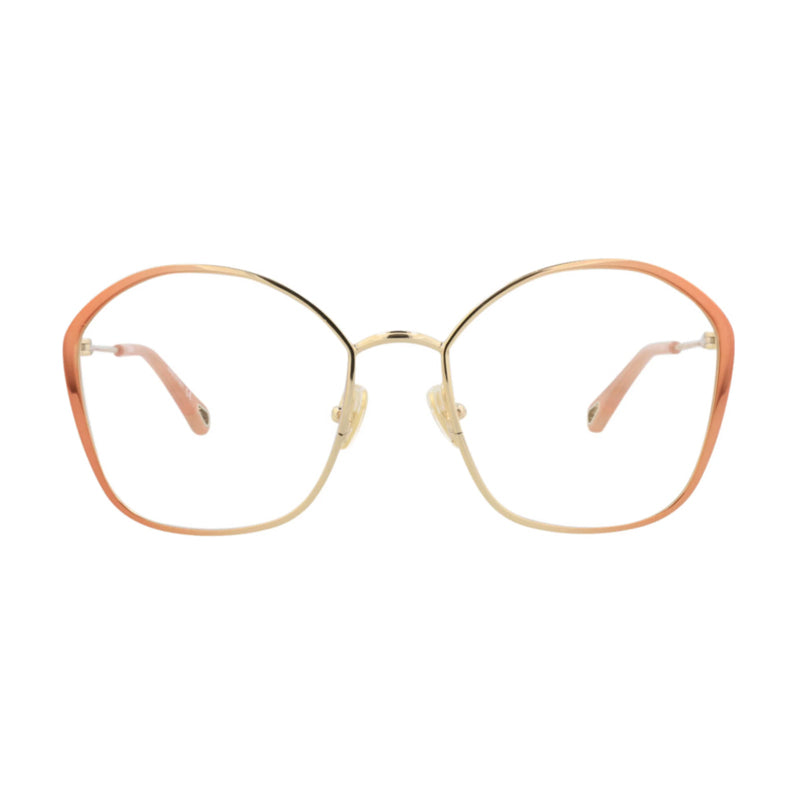 Chloé CH0017O006 Butterfly Full Rim Metal Eyeglasses — Gold, view 2