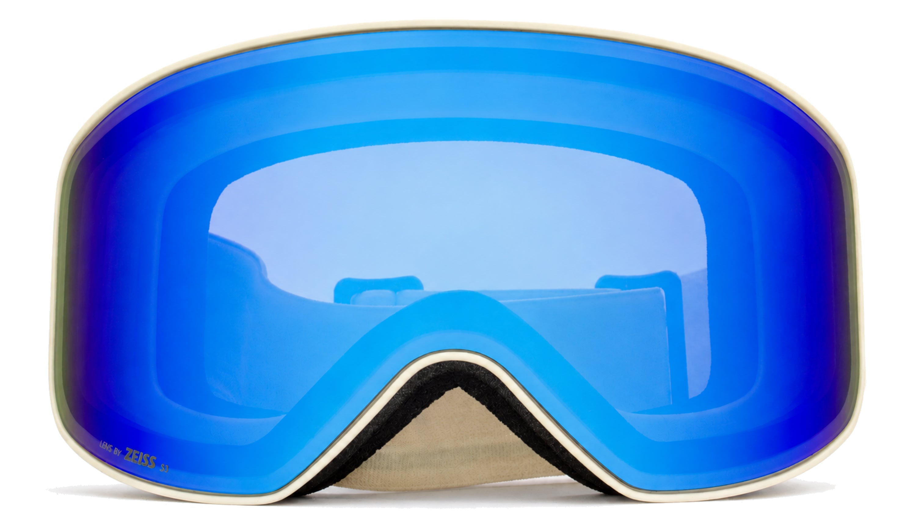 Chloé CH0072S Cylindrical Shield Sunglasses — Blue, view 2