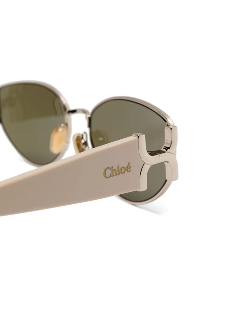 Chloé Eyewear CH0260S Sunglasses — Beige, view 3