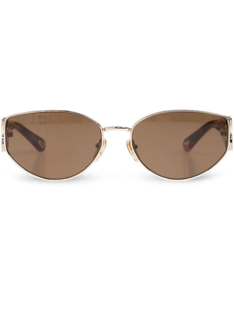 Chloé Eyewear CH0260S Sunglasses — Brown by Chloé Eyewear