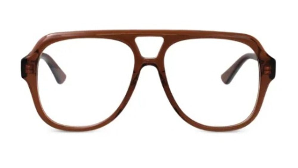 Chloé Eyewear CH0339O Acetate Frame Eyeglasses — Brown by Chloé Eyewear
