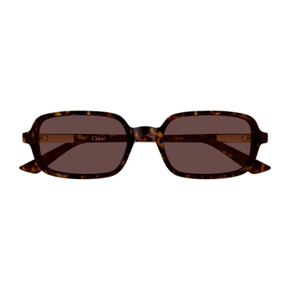 Chloé Eyewear CH0363S002 Recycled Acetate Sunglasses — Brown by Chloé Eyewear