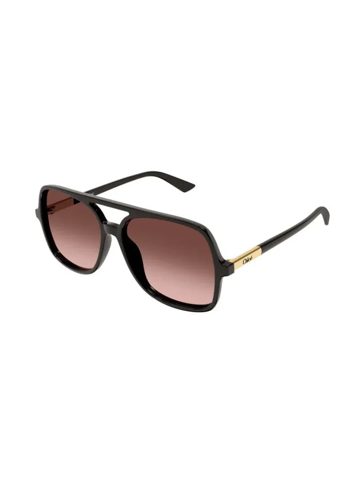 Chloé Eyewear CH0364S Sunglasses — Black, view 2