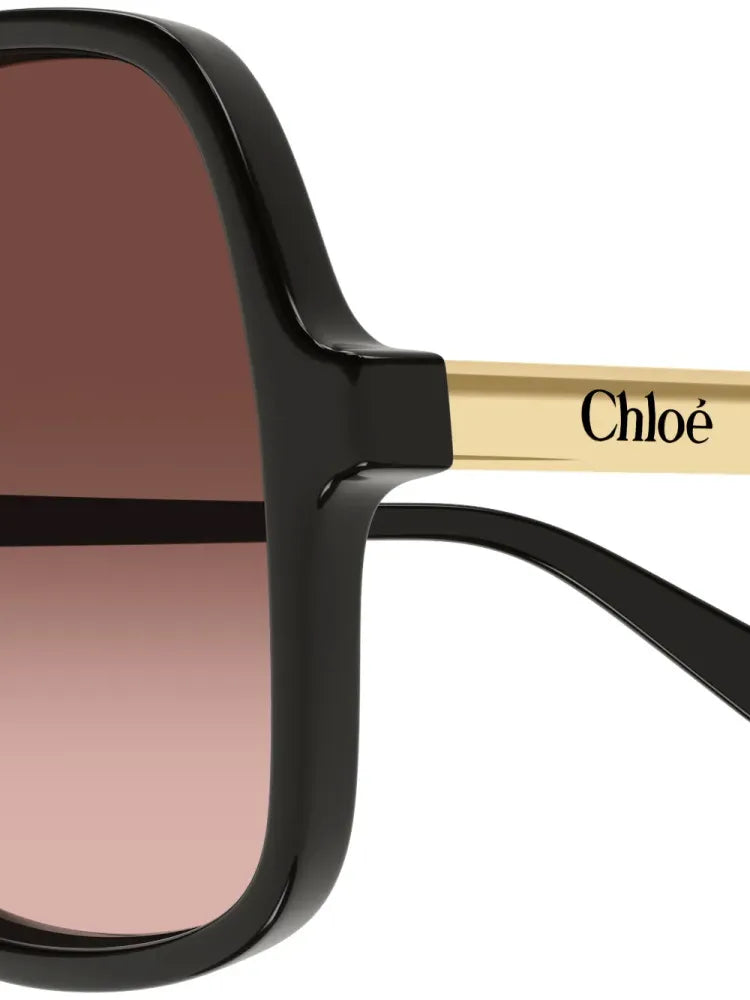 Chloé Eyewear CH0364S Sunglasses — Black, view 3