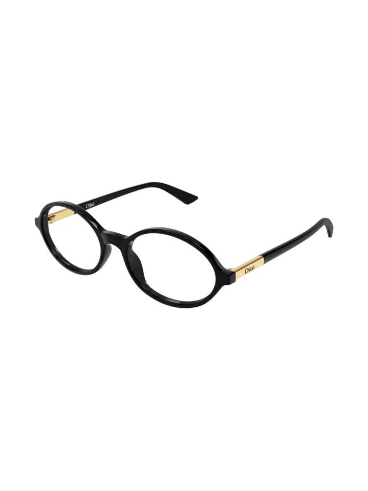 Chloé Eyewear CH0367O Recycled Acetate Round Eyeglasses — Black, view 2