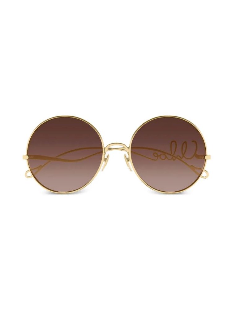 Chloé Eyewear CH0372S Sunglasses — Gold by Chloé Eyewear