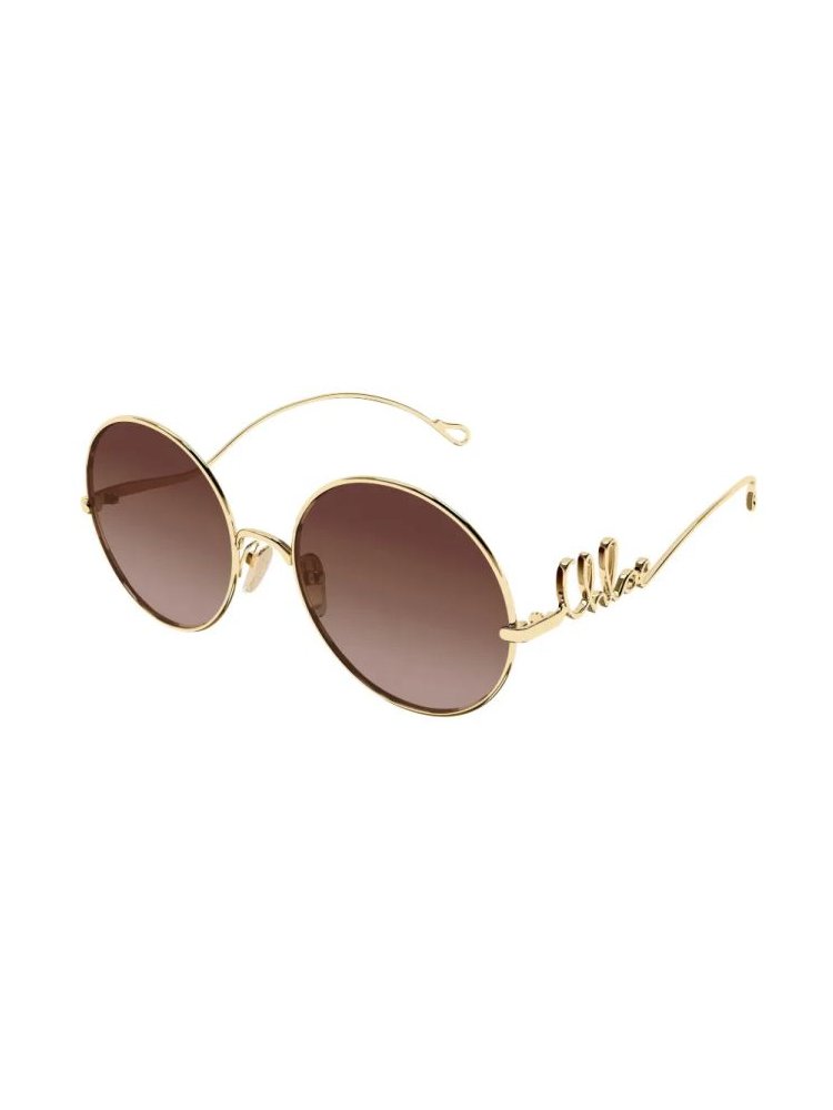 Chloé Eyewear CH0372S Sunglasses — Gold, view 2