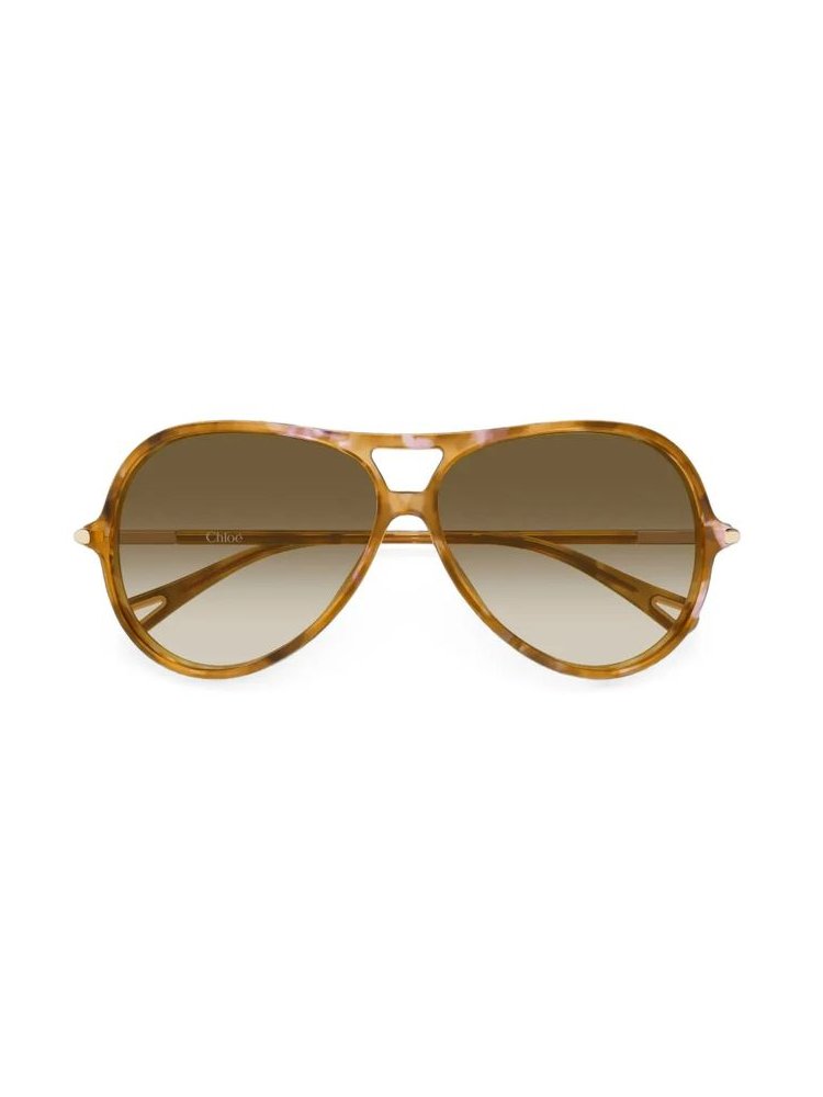 Chloé Eyewear CH0395S Sunglasses — Havana by Chloé Eyewear
