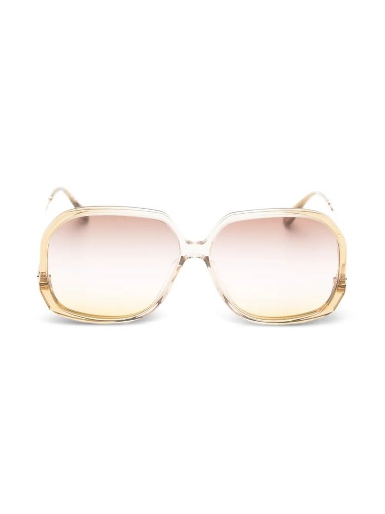 Chloé Eyewear CH0404S Sunglasses — Beige by Chloé Eyewear