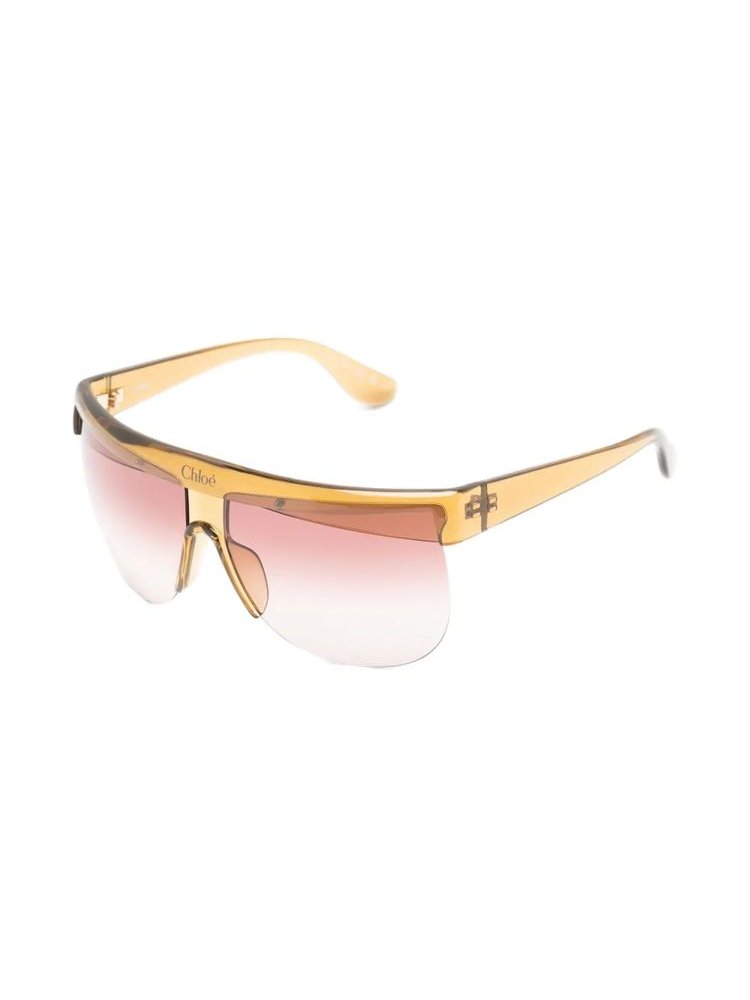 Chloé Eyewear CH0416S Gradient Lens Sunglasses — Gold, view 2