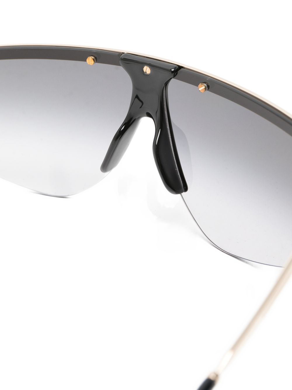 Chloé Shield Frame Sunglasses — Black, view 3