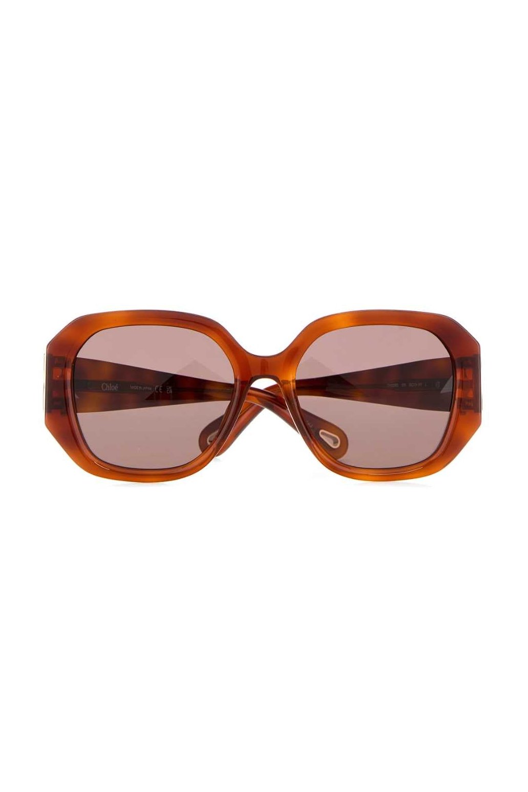 Chloé SUNGLASSES Acetate Sunglasses — Brown, view 2