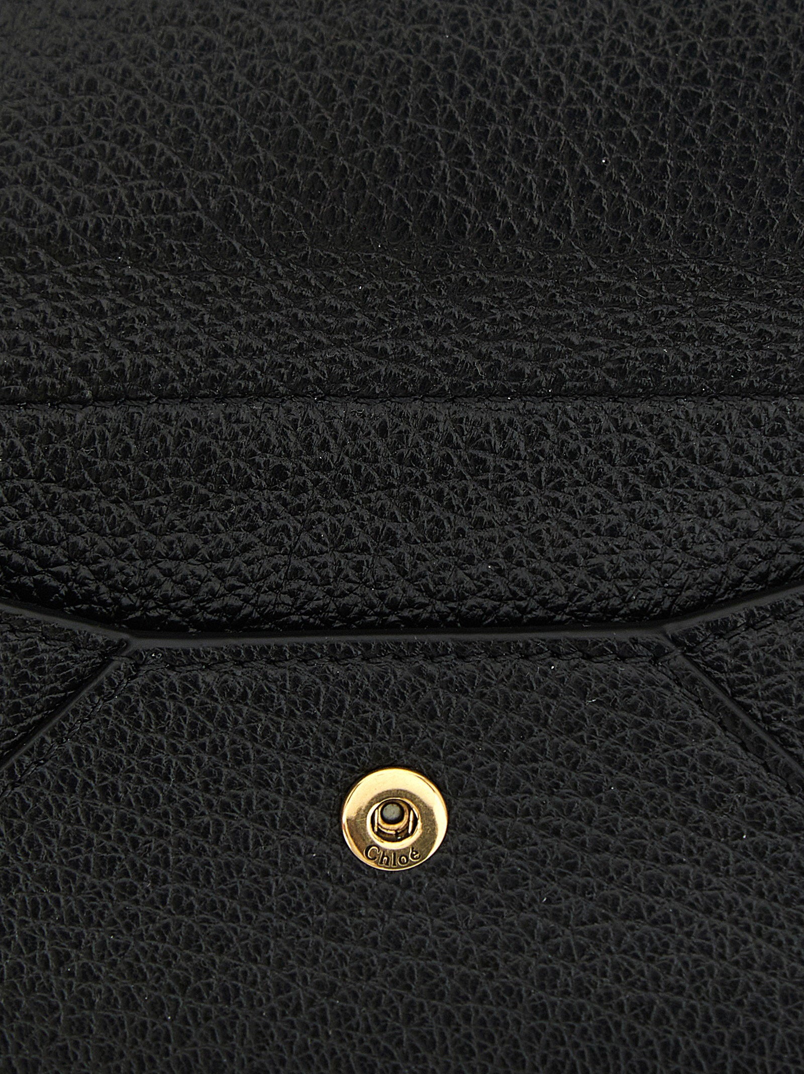 Chloé Envelope Wallet — Black, view 3