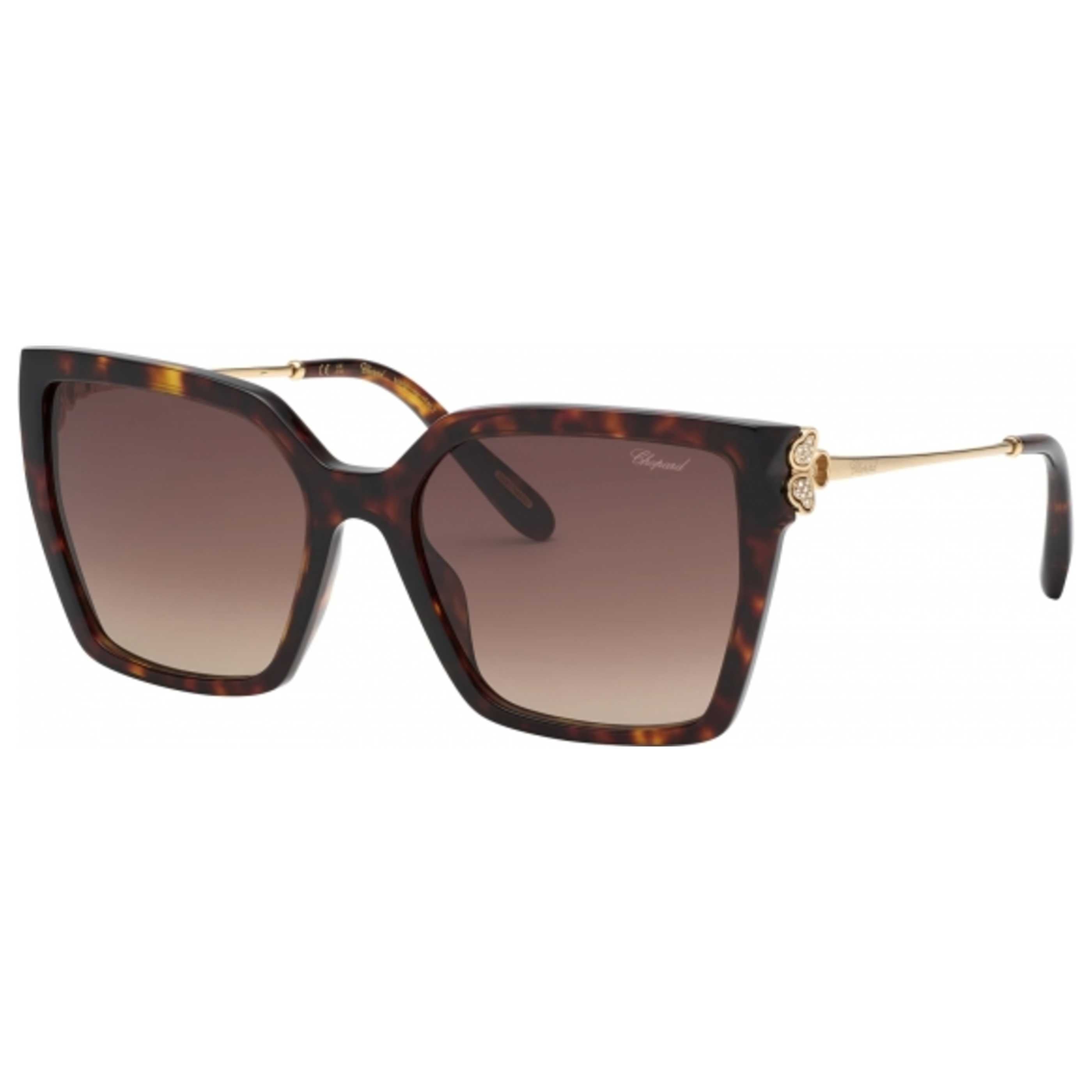 Chopard SCH371S560909 Tortoiseshell Acetate Sunglasses — Brown by Chopard