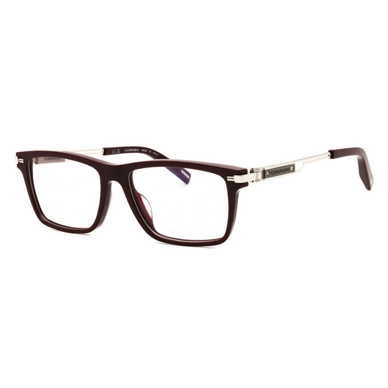 Chopard VCH35701CK Rectangle Full Rim Eyeglasses — Red, view 2