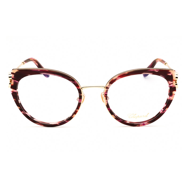 Chopard VCH367V01G2 Cat-Eye Acetate Eyeglasses — Burgundy by Chopard