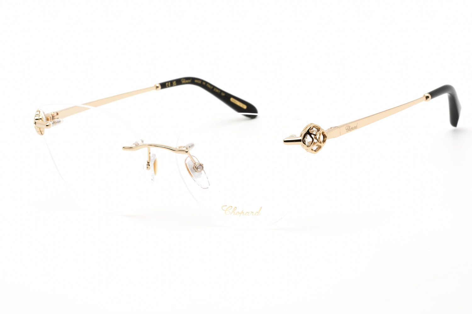 Chopard VCHF87S Rose Gold Metal Eyeglasses — Rose Gold by Chopard