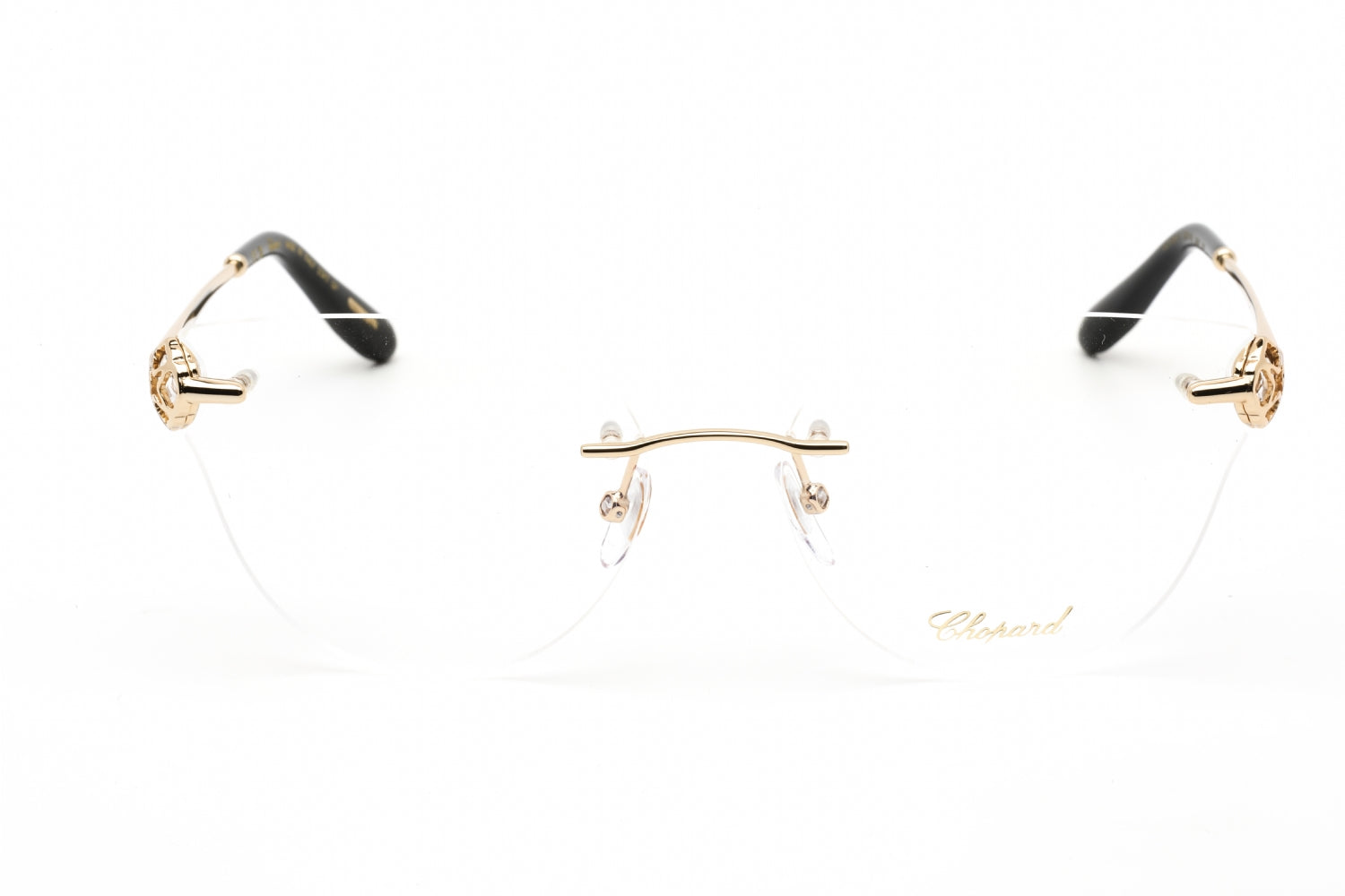 Chopard VCHF87S Rose Gold Metal Eyeglasses — Rose Gold, view 2