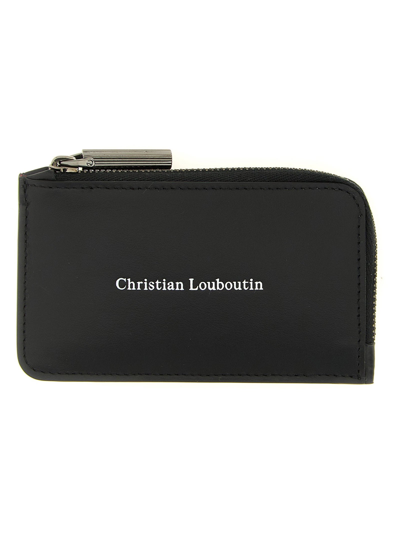 Christian Louboutin Canopy Card Case — Black by Christian Louboutin