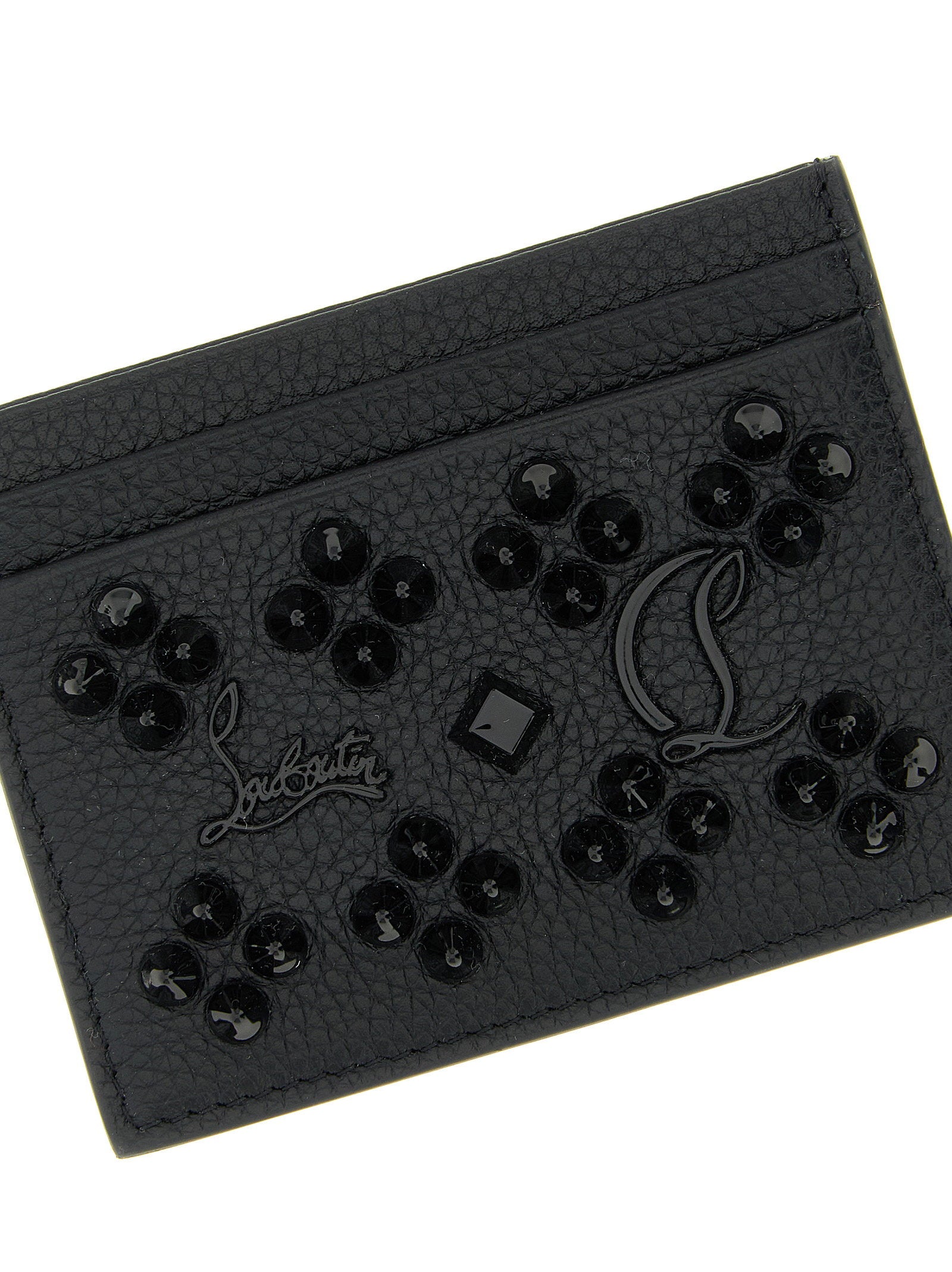 Christian Louboutin Kios Card Case — Black, view 3