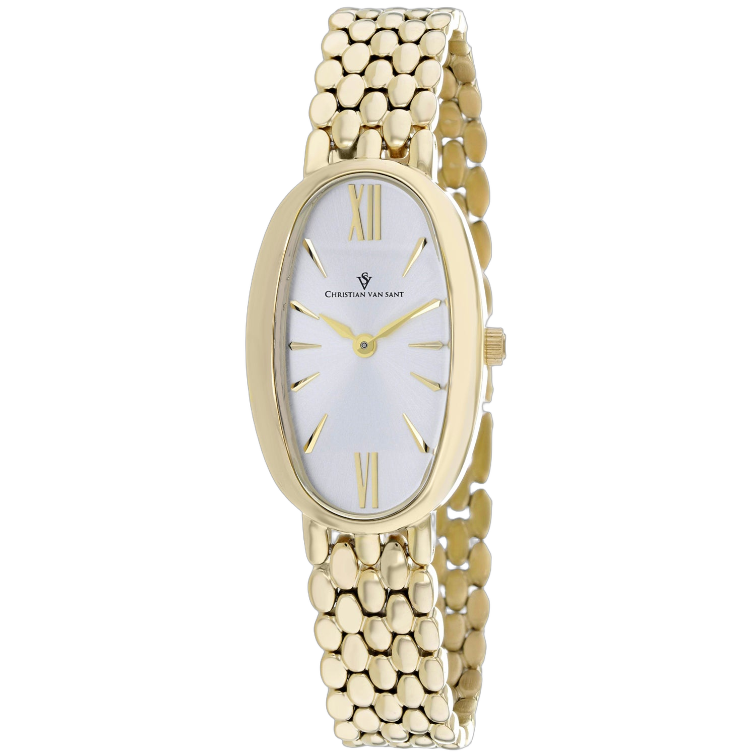 Christian Van Sant Lucia Watch — Silver by Christian Van Sant