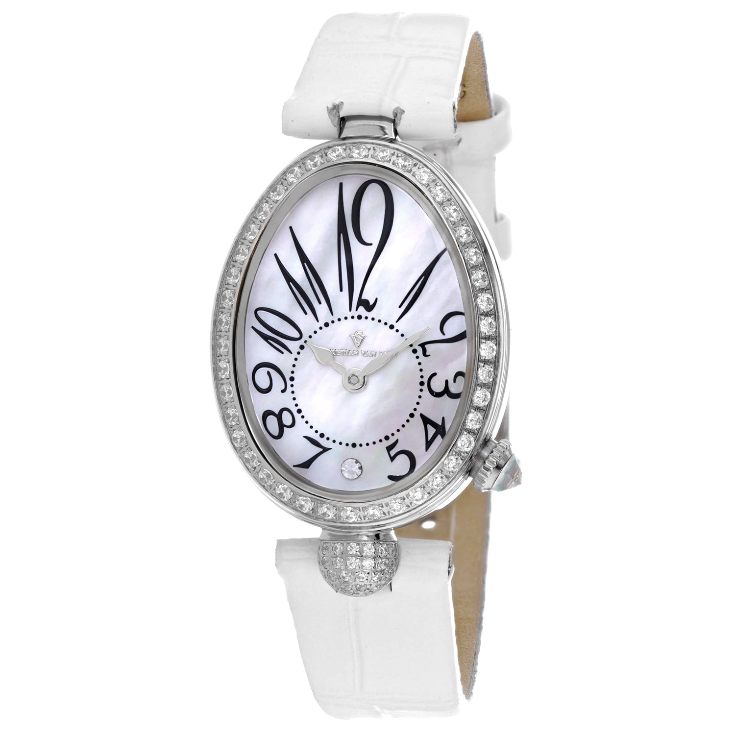 Christian Van Sant Watch — White by Christian Van Sant