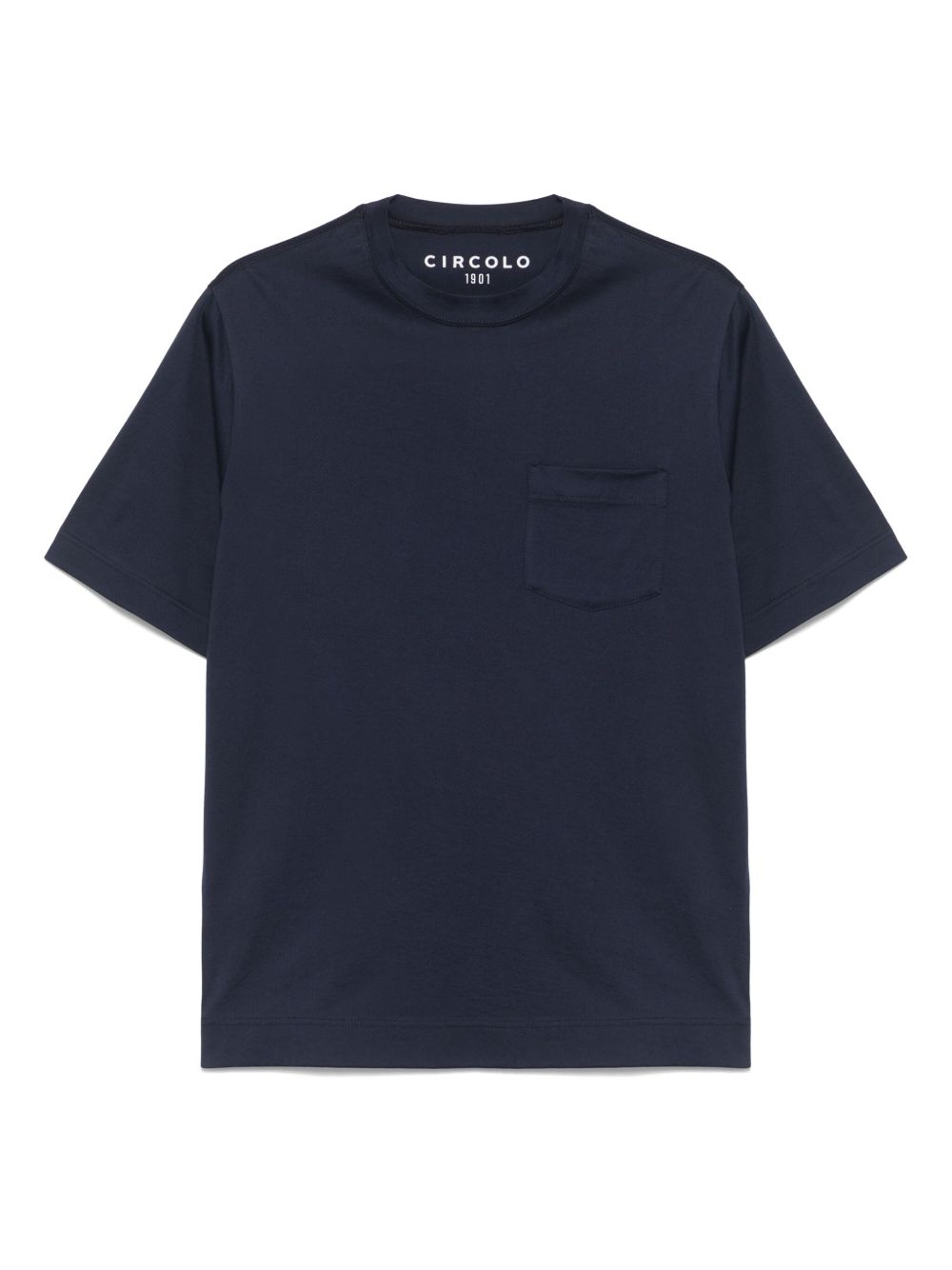 Circolo 1901 Cotton T-Shirt — Navy by Circolo 1901