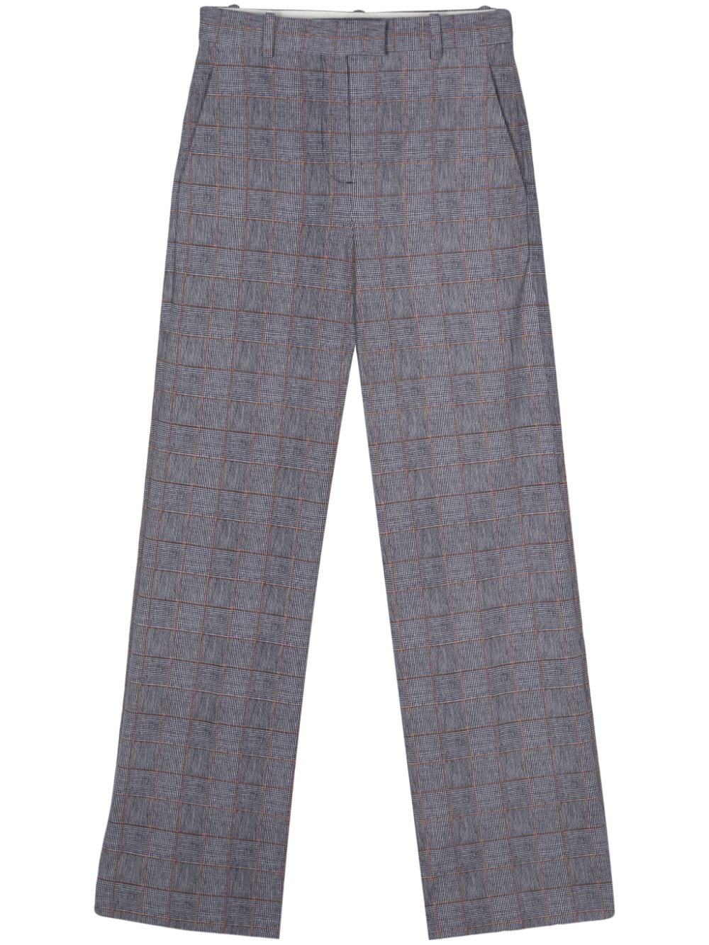 Circolo 1901 Prince of Wales Trousers — Gray by Circolo 1901