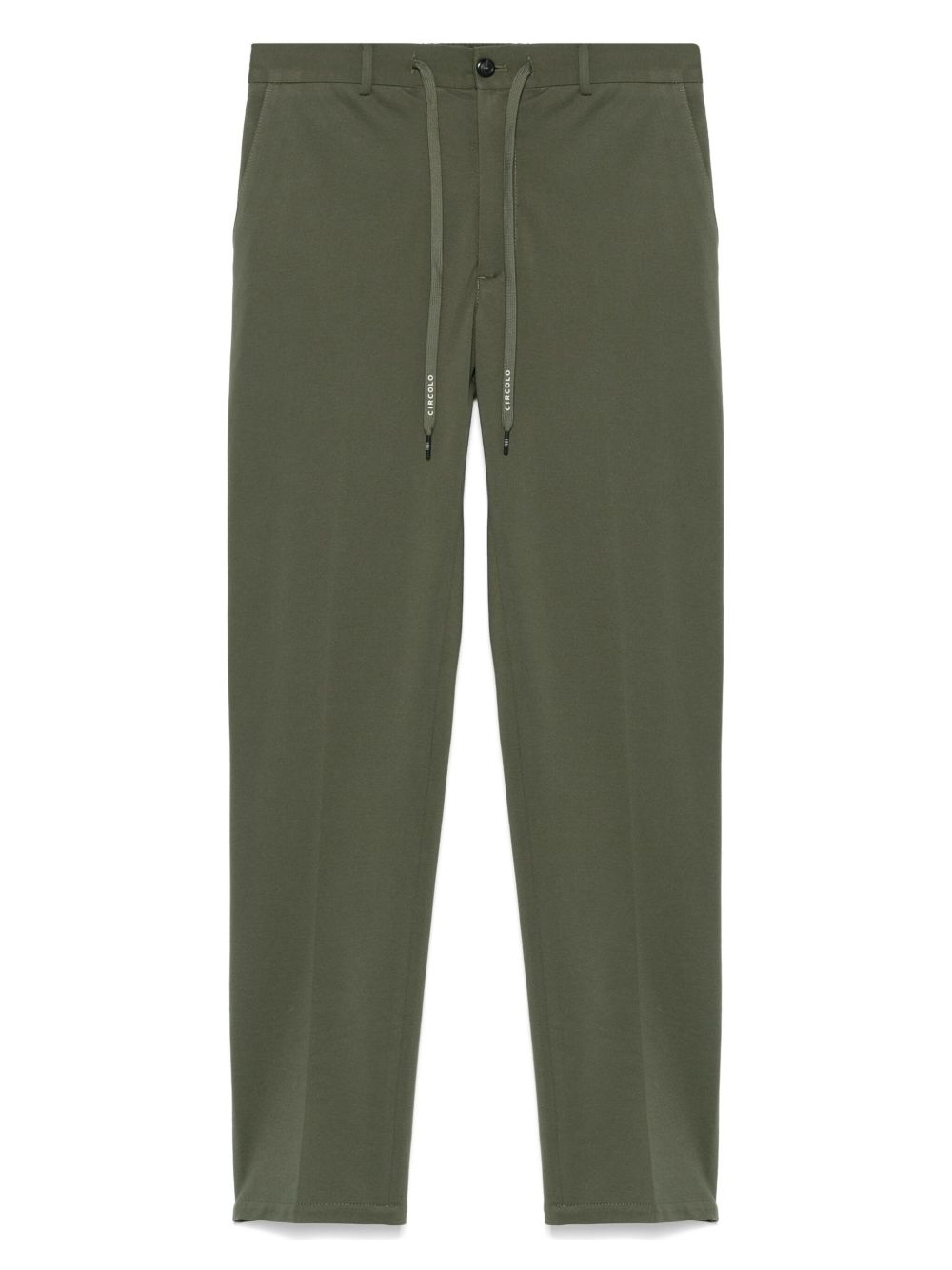 Circolo 1901 Cotton Trousers — khaki by Circolo 1901