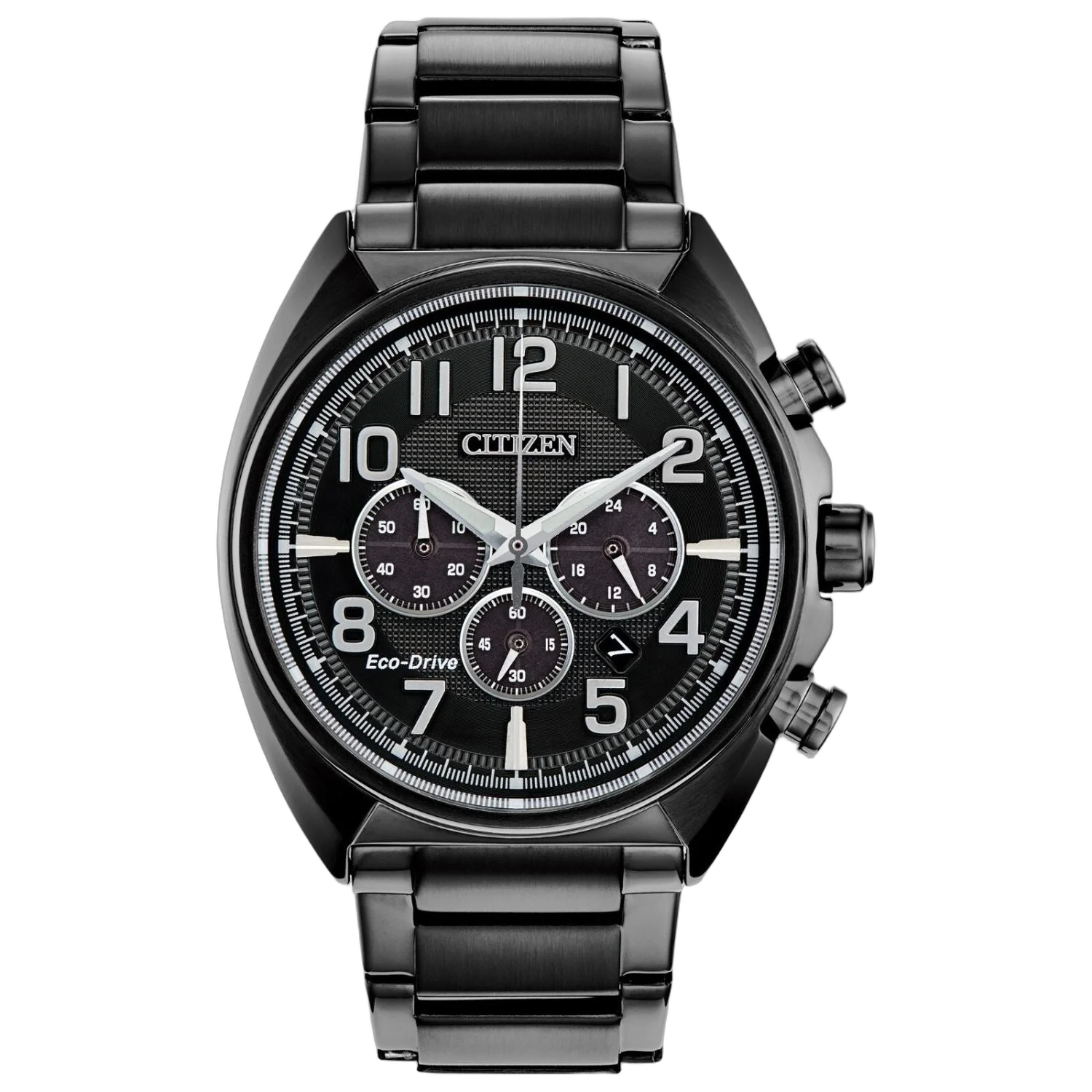 Citizen Eco-Drive Chronograph Watch — Black by Citizen