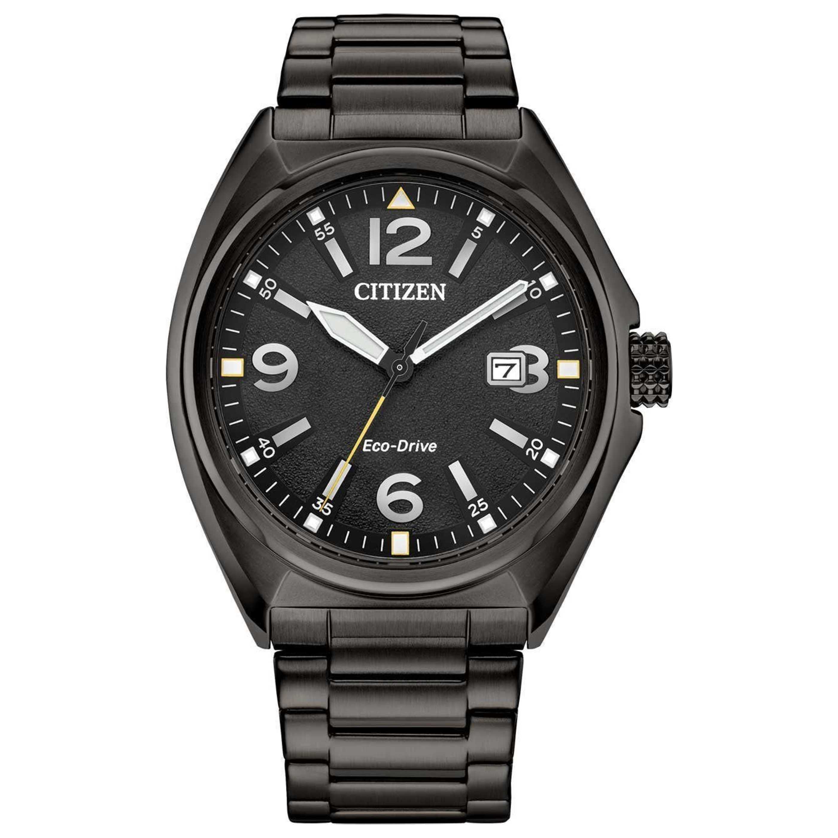 Citizen Solar Eco-Drive Watch — Black by Citizen