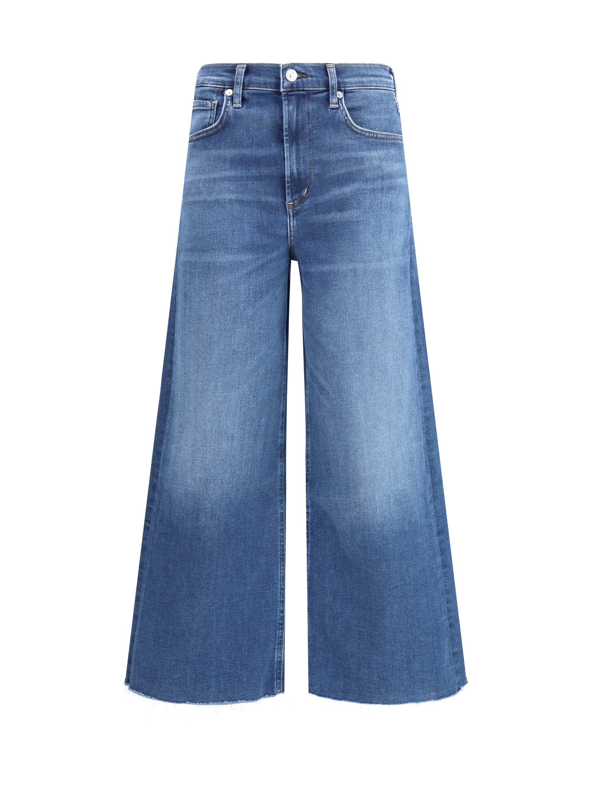 Citizens Of Humanity Lyra Cropped Jeans — Blue by Citizens Of Humanity