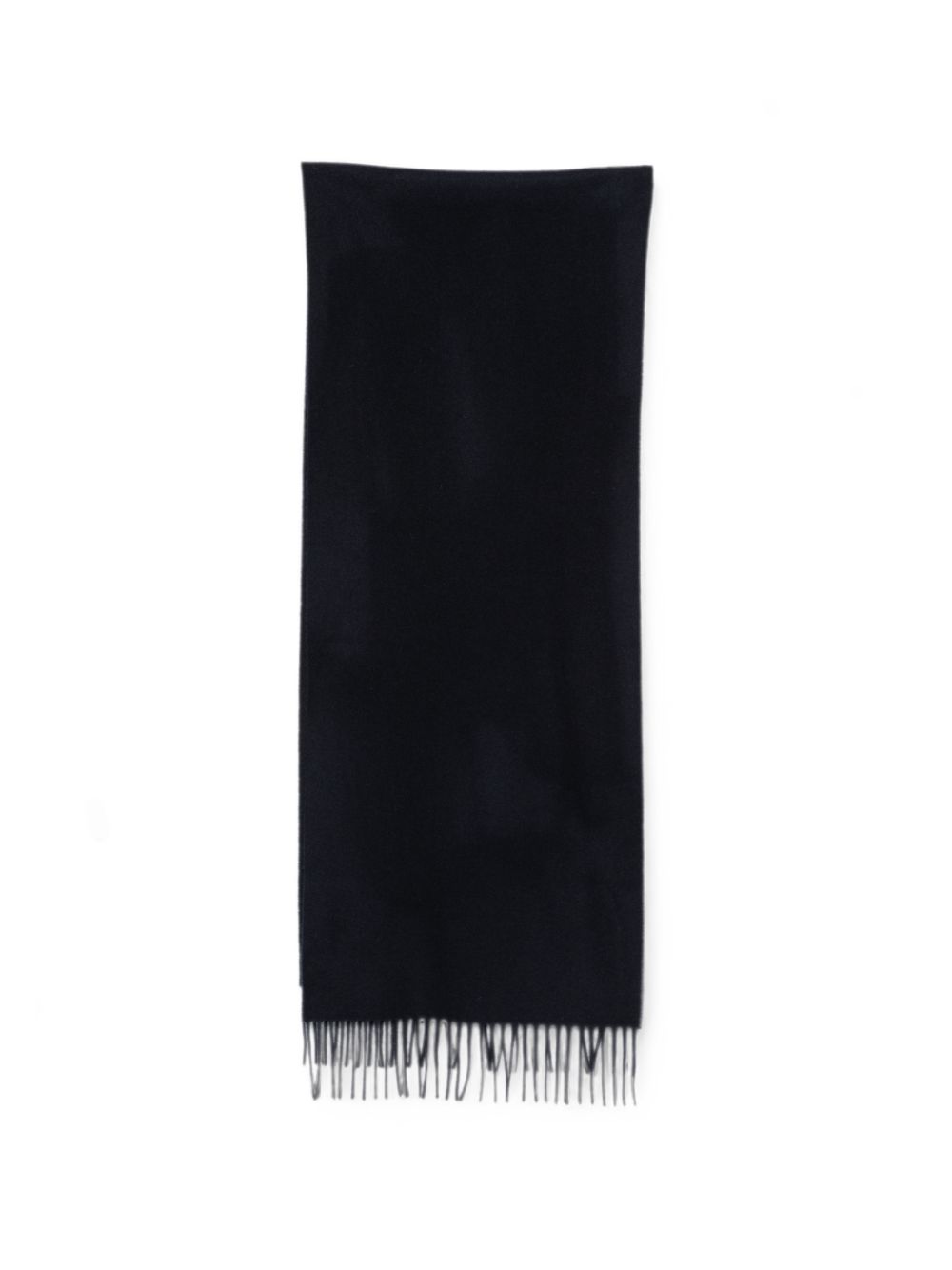 Closed Wool Fringed Scarf — Black by Closed