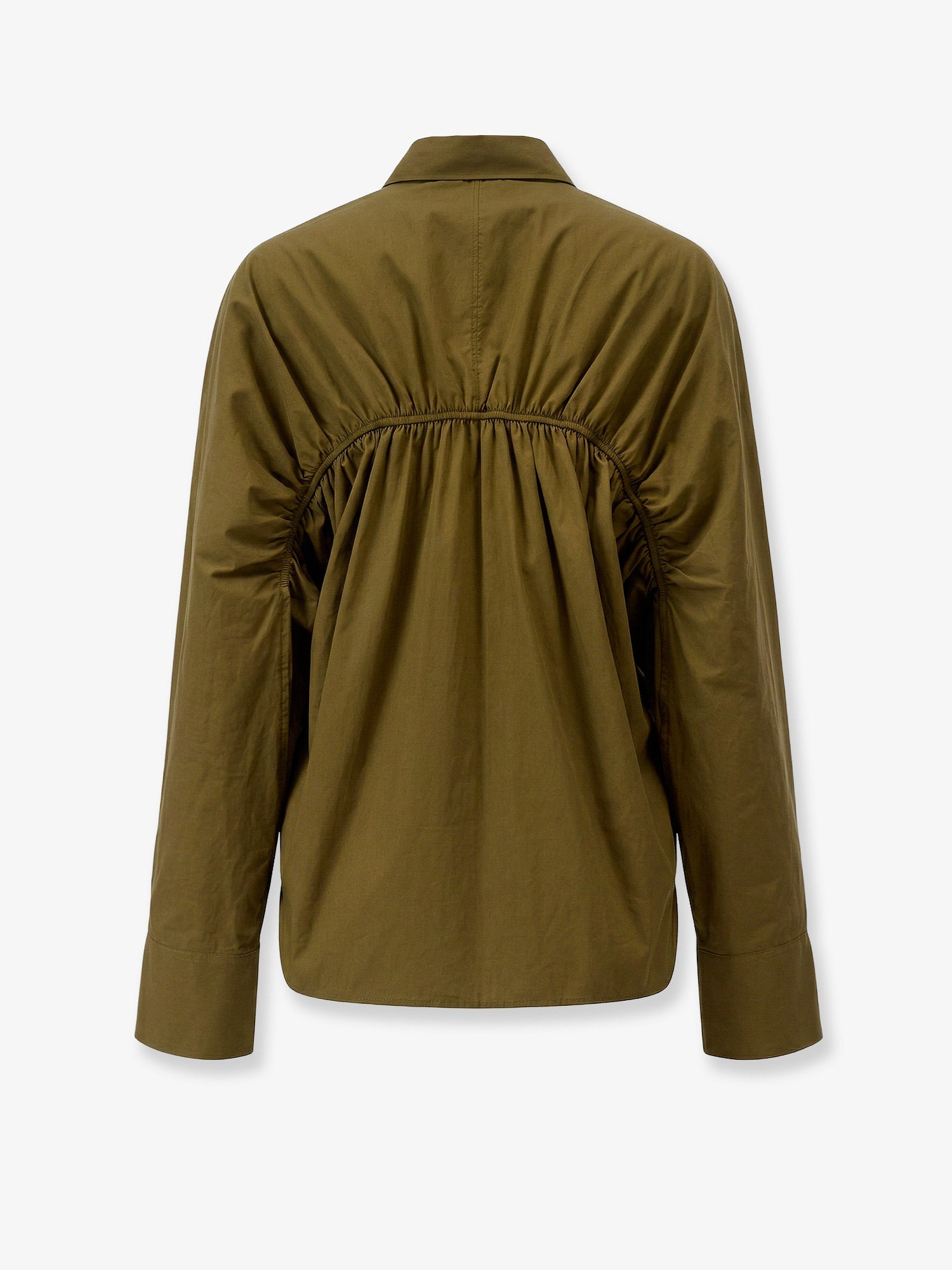 Closed Recycled Cotton Shirt — Green, view 2
