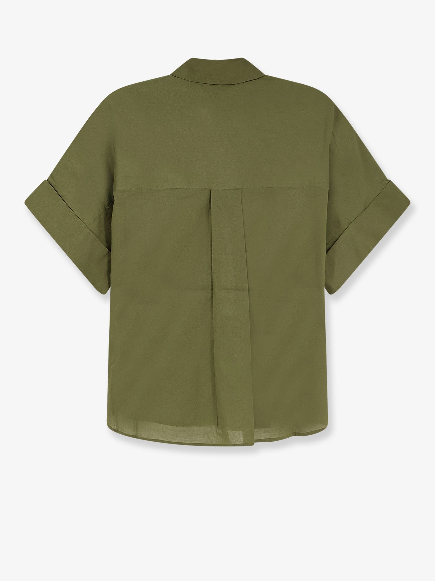 Closed Cotton Button-Down Shirt — Green, view 2