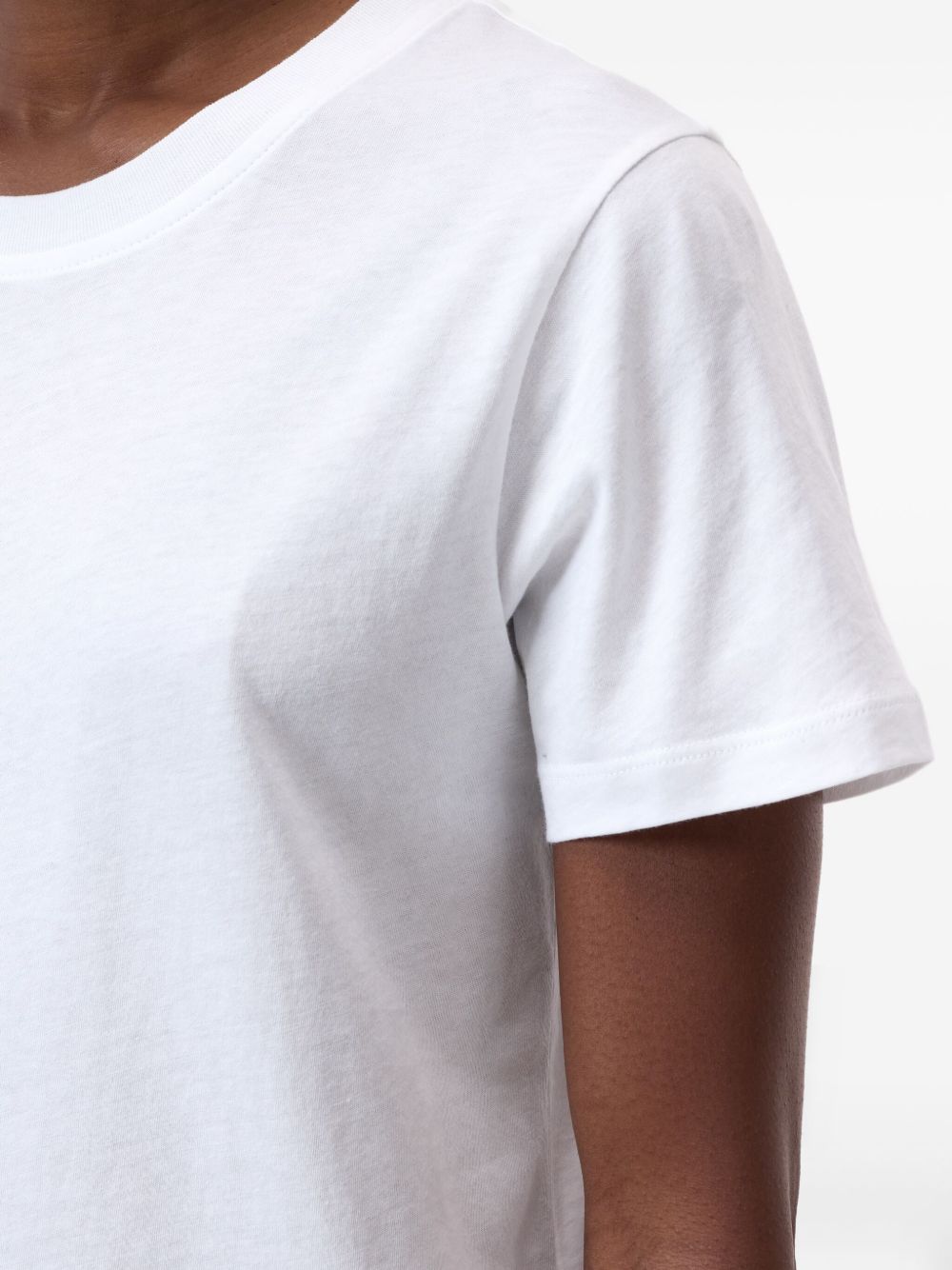 Closed Cotton Crew Neck T-shirt — White, view 2