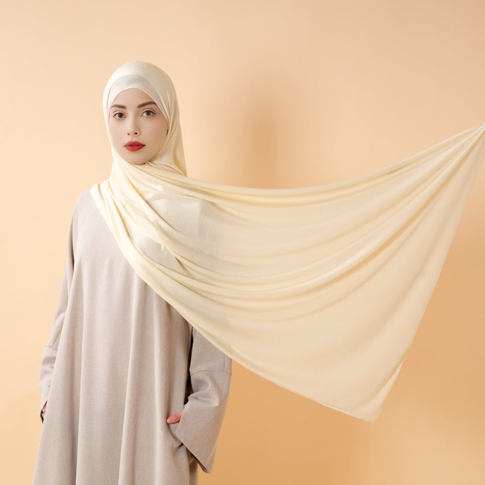 Cloud Soft Wool Blend Jersey Hijab(MH197) by Mariam's Collection