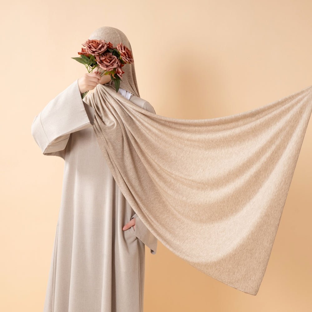 Cloud Soft Wool Blend Jersey Hijab(MH197), view 2