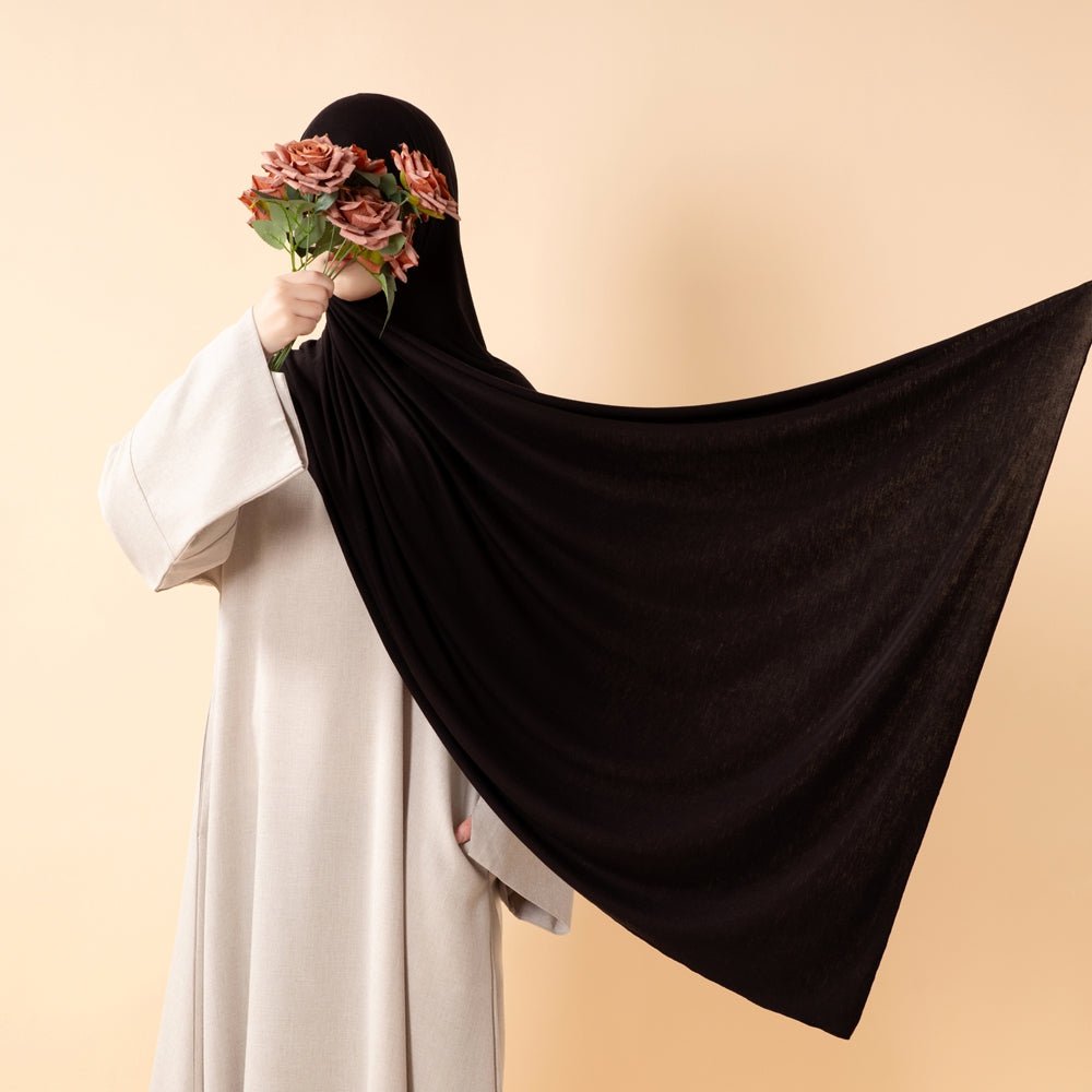 Cloud Soft Wool Blend Jersey Hijab(MH197), view 3