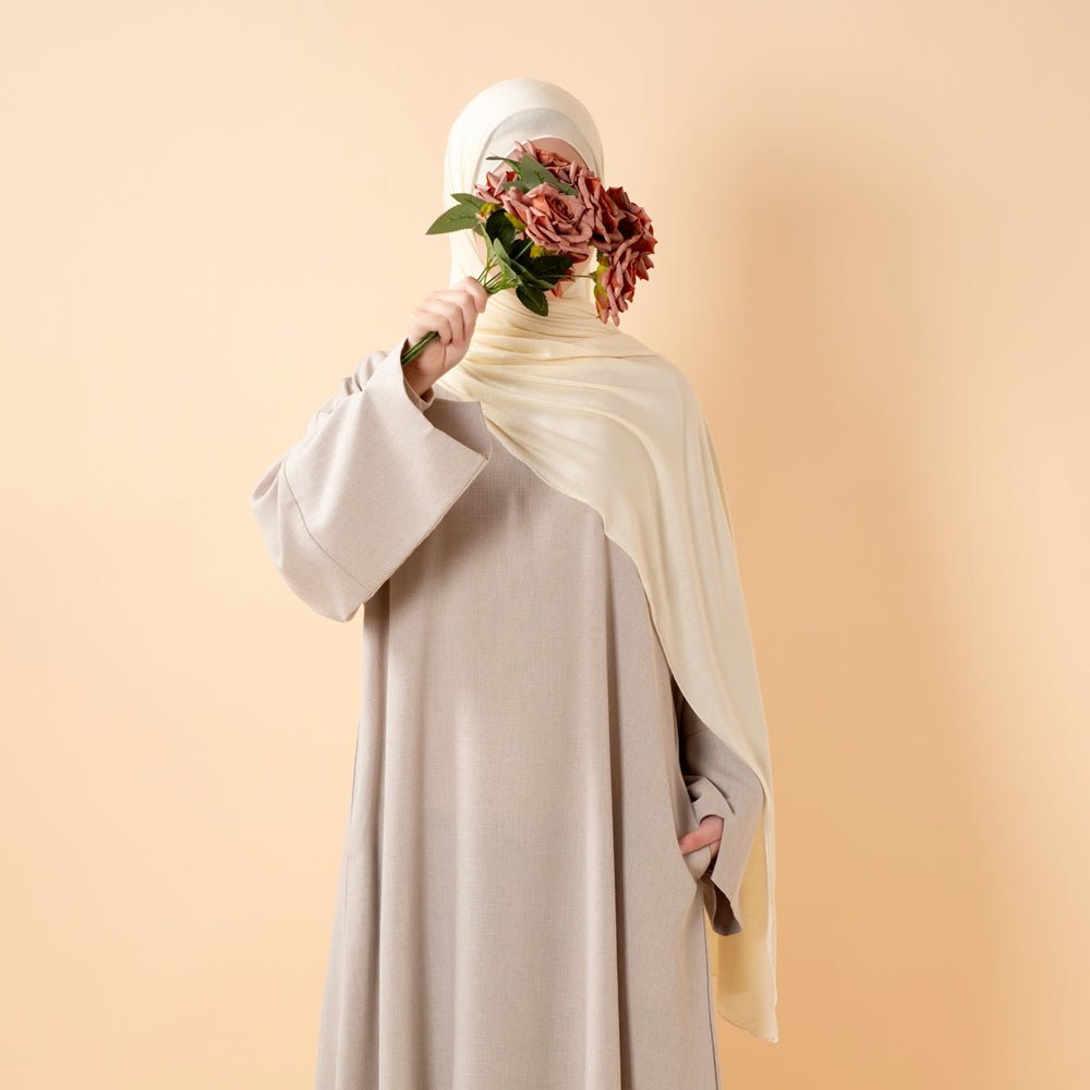 Cloud Soft Wool Blend Jersey Hijab(MH197), view 4