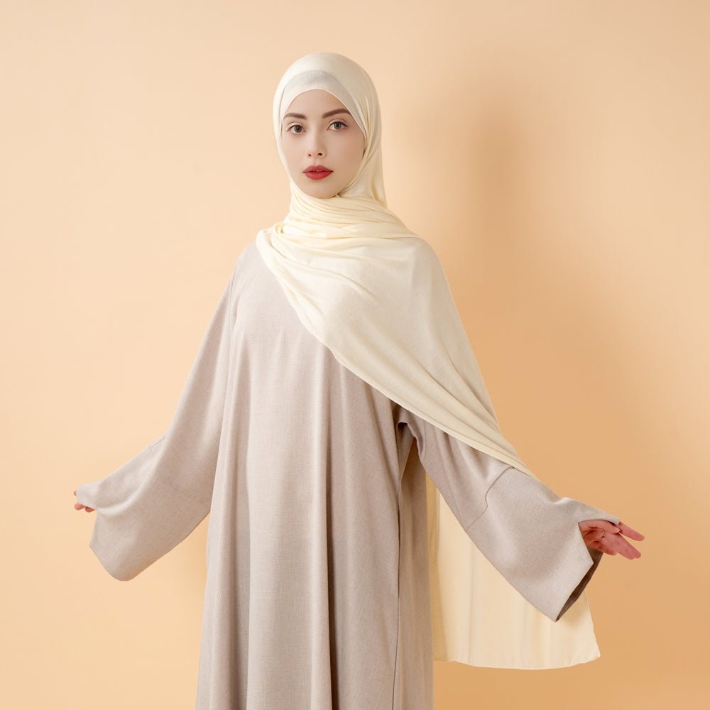 Cloud Soft Wool Blend Jersey Hijab(MH197), view 5